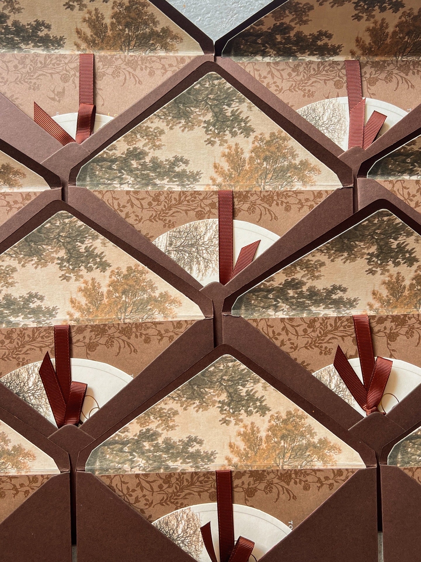 Rustic country side wedding invites