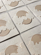 Regency era olive green wedding suite